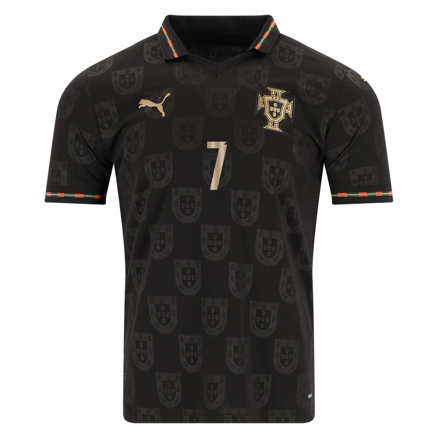 Cristiano Ronaldo #7 Portugal 2025 Pantera Negra Special Edition Jersey by PUMA