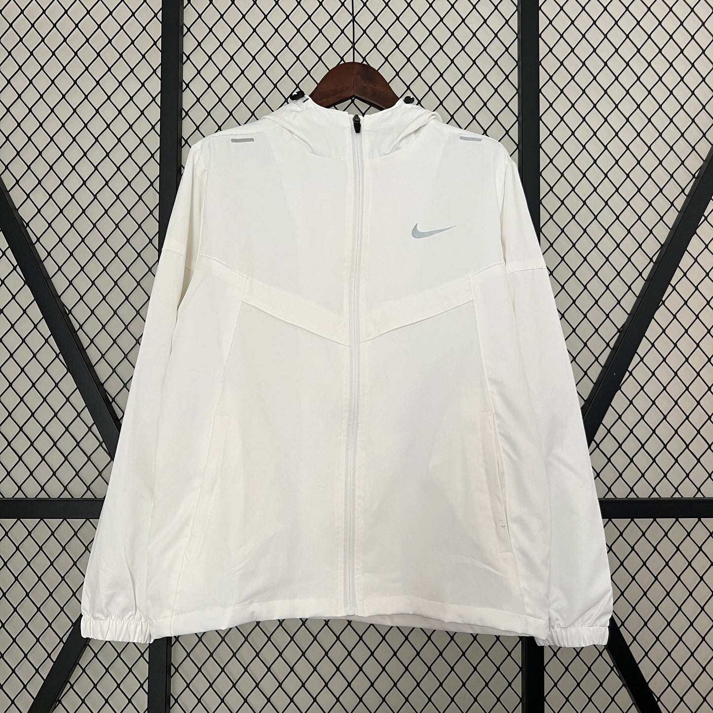 2024 White Windbreaker