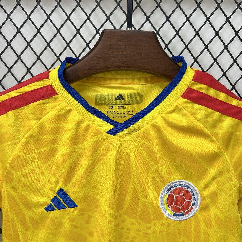 2025/26 Kids Colombia World Cup Home Kit
