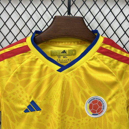 2025/26 Kids Colombia World Cup Home Kit