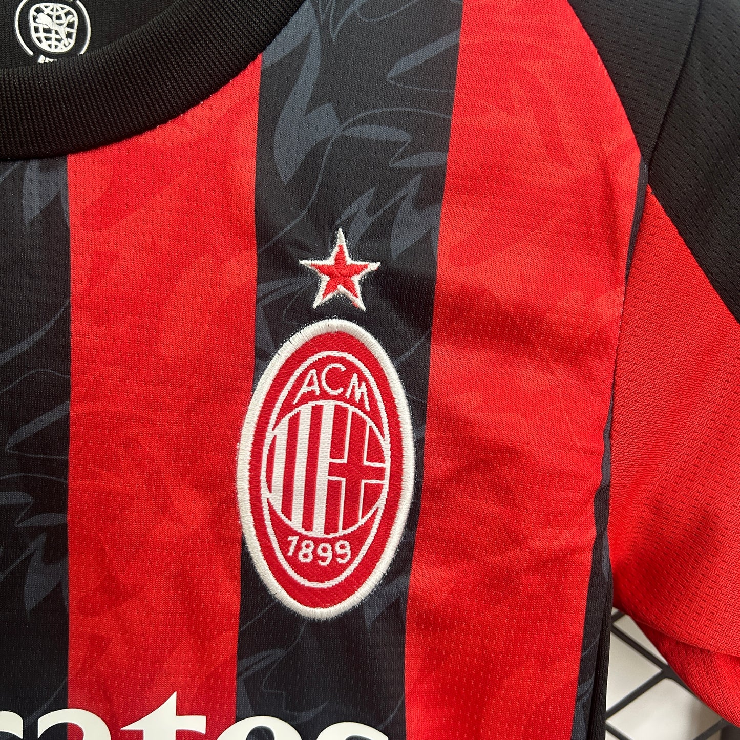 25/26 AC Milan Home Kids Size Jersey