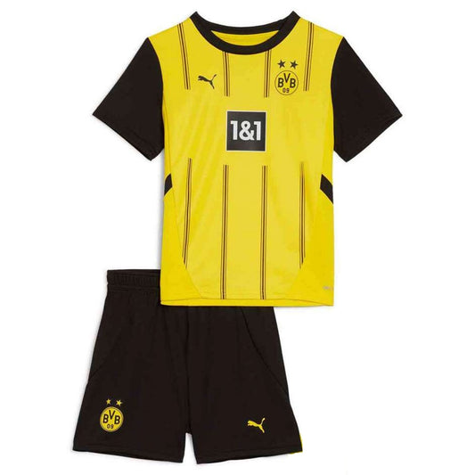 Kids Borussia Dortmund Home Kit (Jersey+Shorts) 2024/25