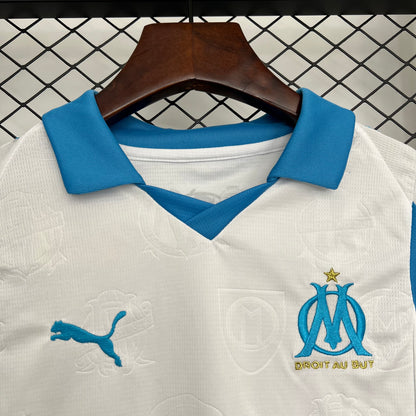25/26 Marseille Home Kids Size Jersey