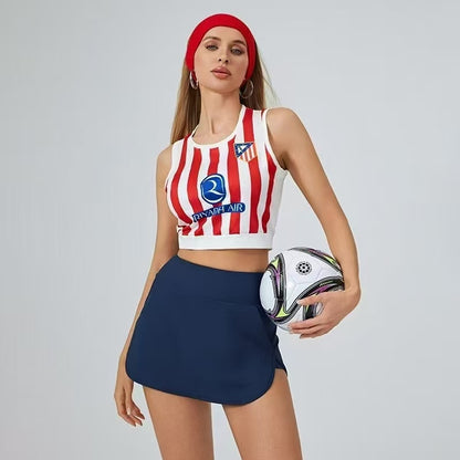 Atletico Madrid Home Women's Crop-Top