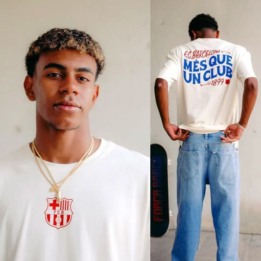 Men's FC Barcelona "MES QUE UN CLUB" T-Shirt