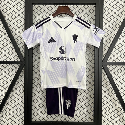 25/26 Manchester United Away Kids Size Jersey