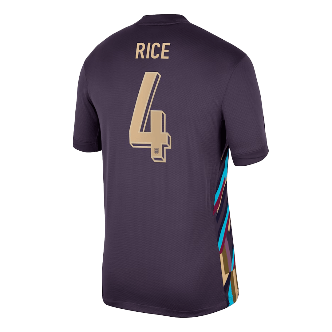 RICE #4 England Away Jersey 2024 FV