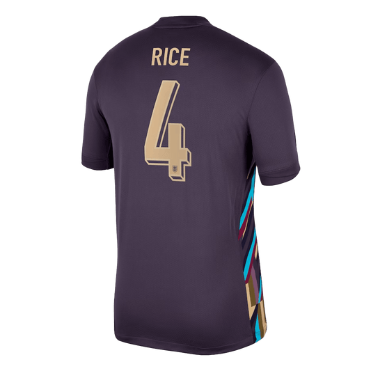 RICE #4 England Away Jersey 2024 FV