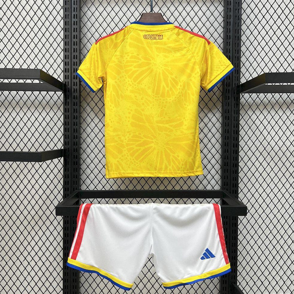 2025/26 Kids Colombia World Cup Home Kit