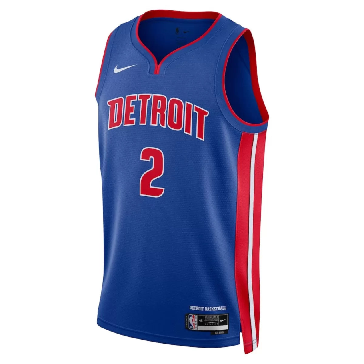 Men's Detroit Pistons Cade Cunningham Blue Swingman Jersey - Icon Edition