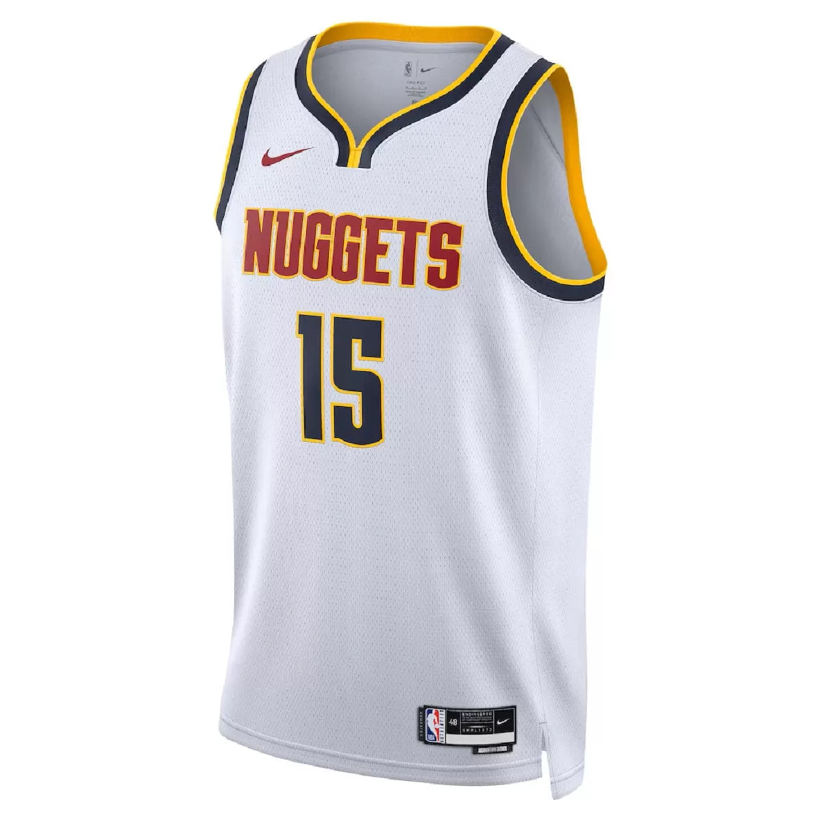Men's Denver Nuggets Nikola Jokić White Swingman Jersey - Association Edition