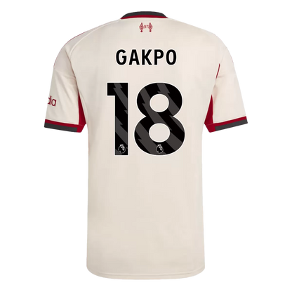 GAKPO #18 Liverpool Away Jersey 2025/26