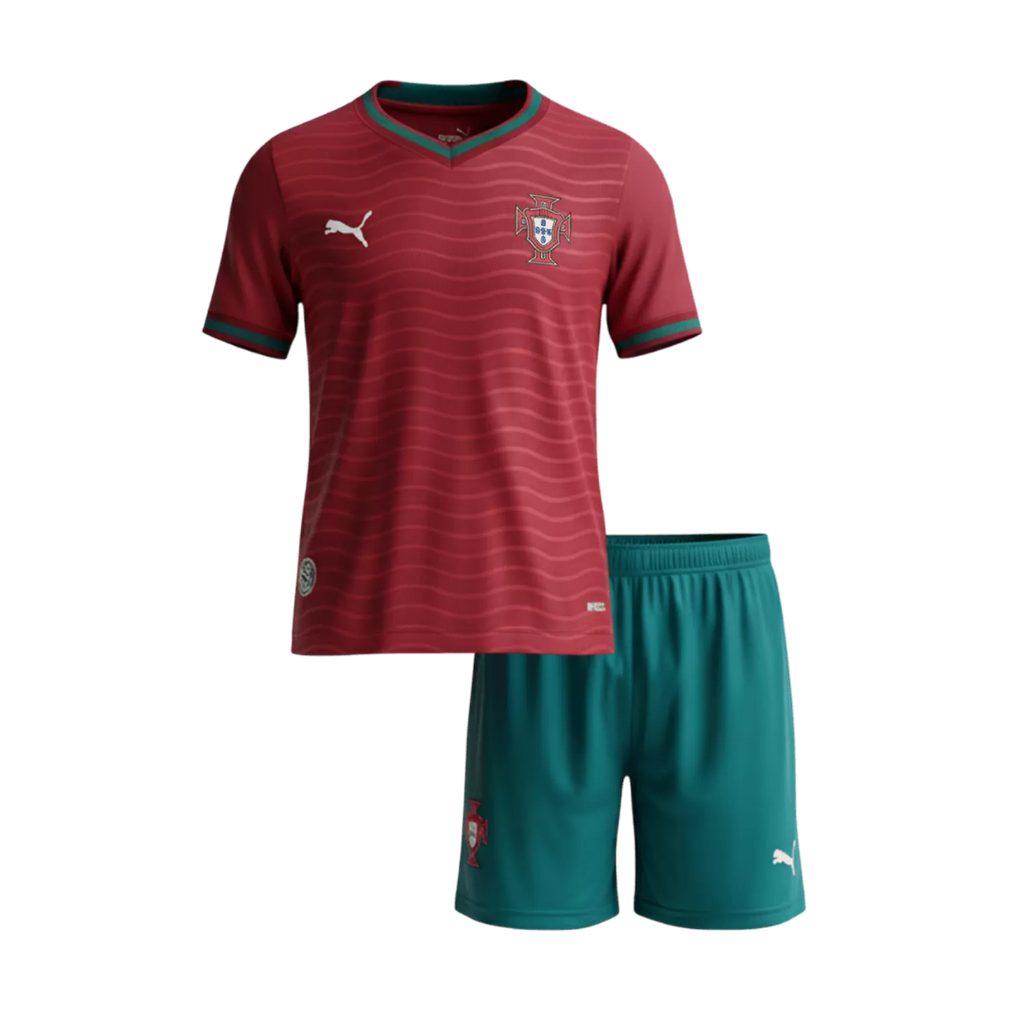 Kids Portugal Home Jersey Kit World Cup 2026