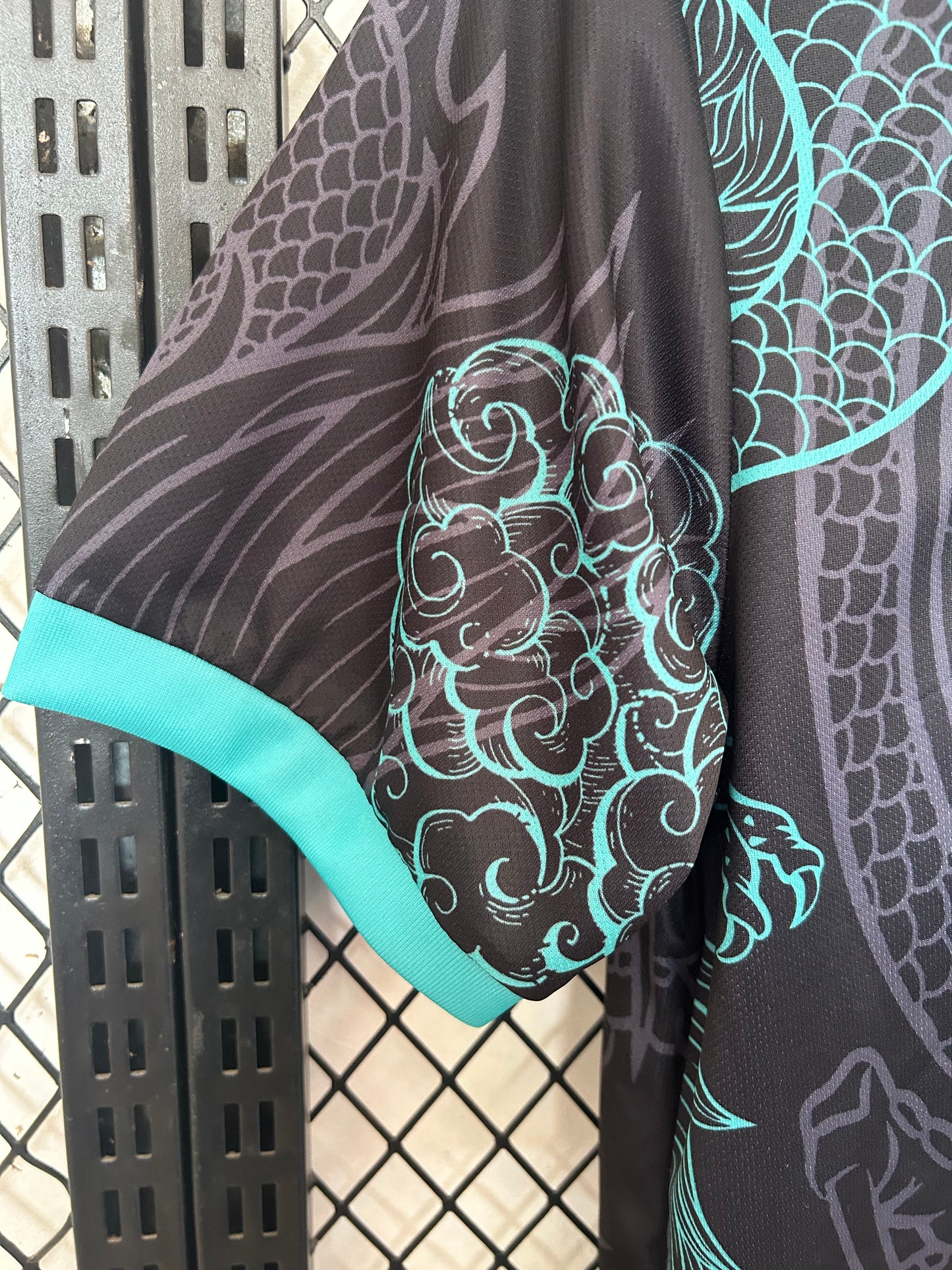 Real Madrid Teal Dragon Premium Jersey