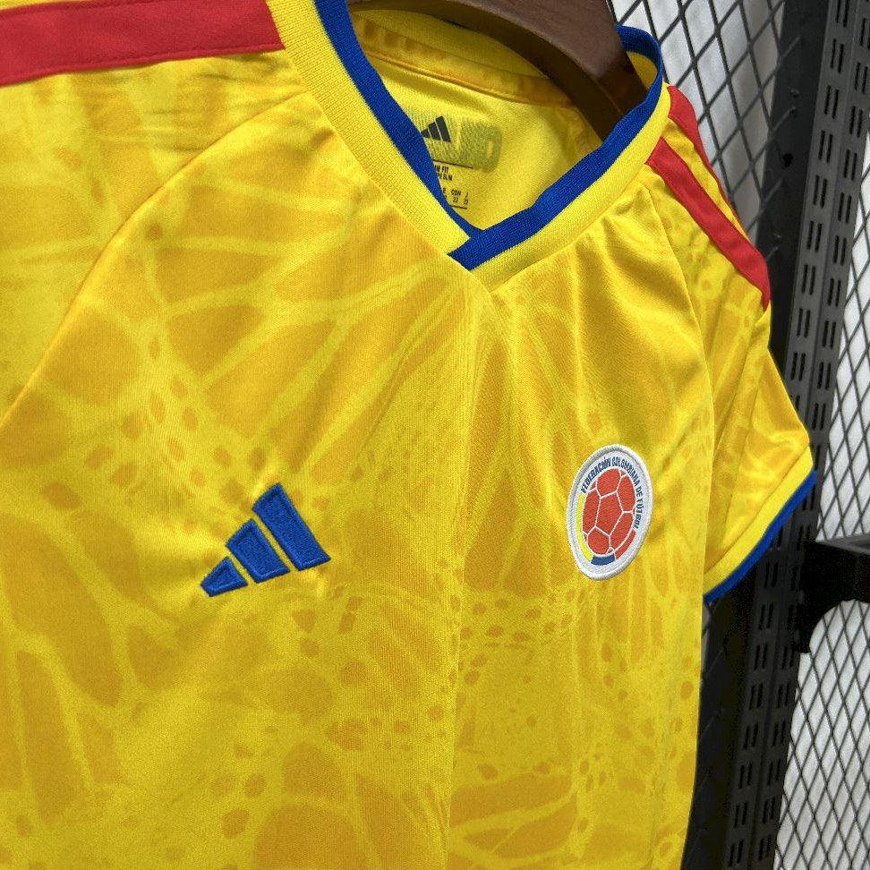 2025/26 Kids Colombia World Cup Home Kit