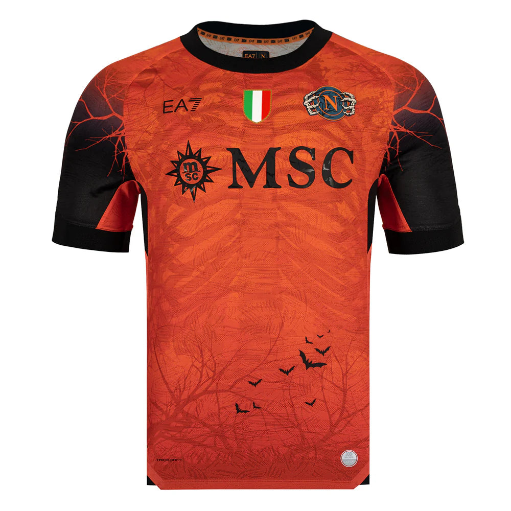 SSC Napoli 25/26 Halloween Men's Goalkeeper Soccer Jersey