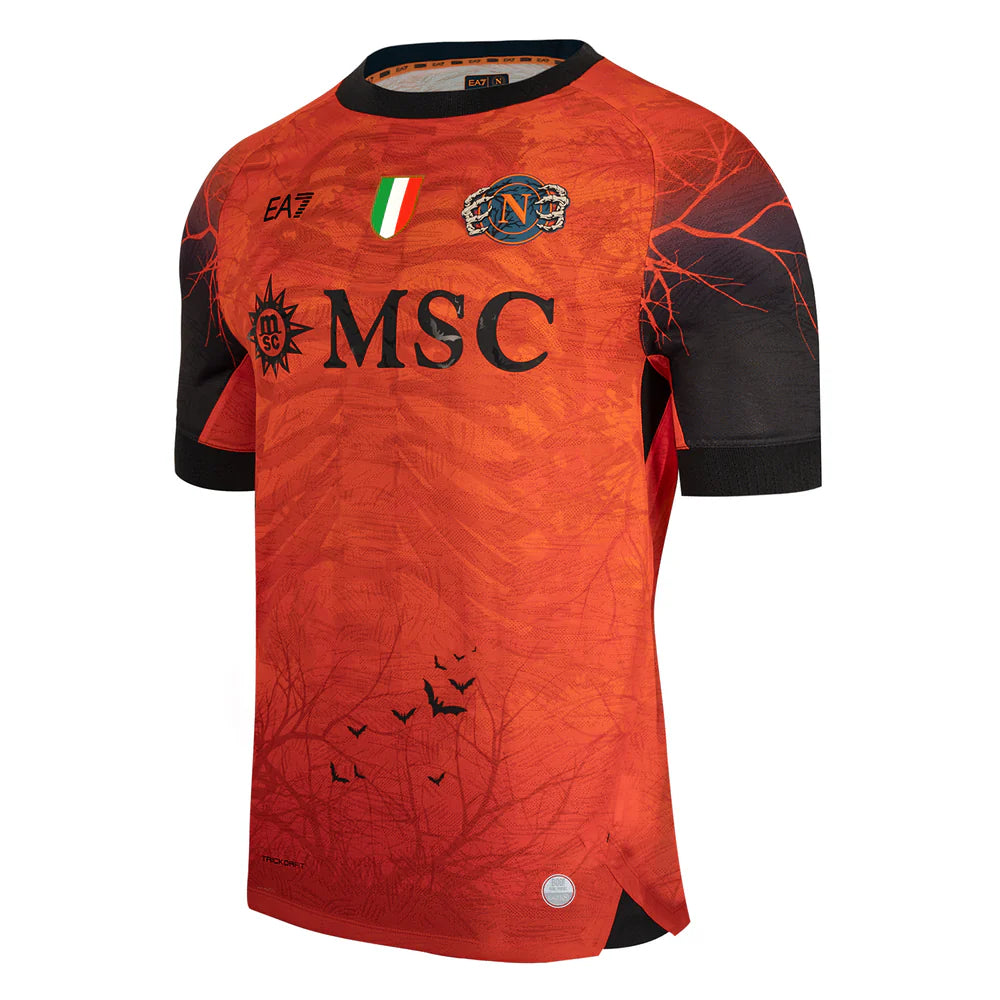 SSC Napoli 25/26 Halloween Men's Goalkeeper Soccer Jersey