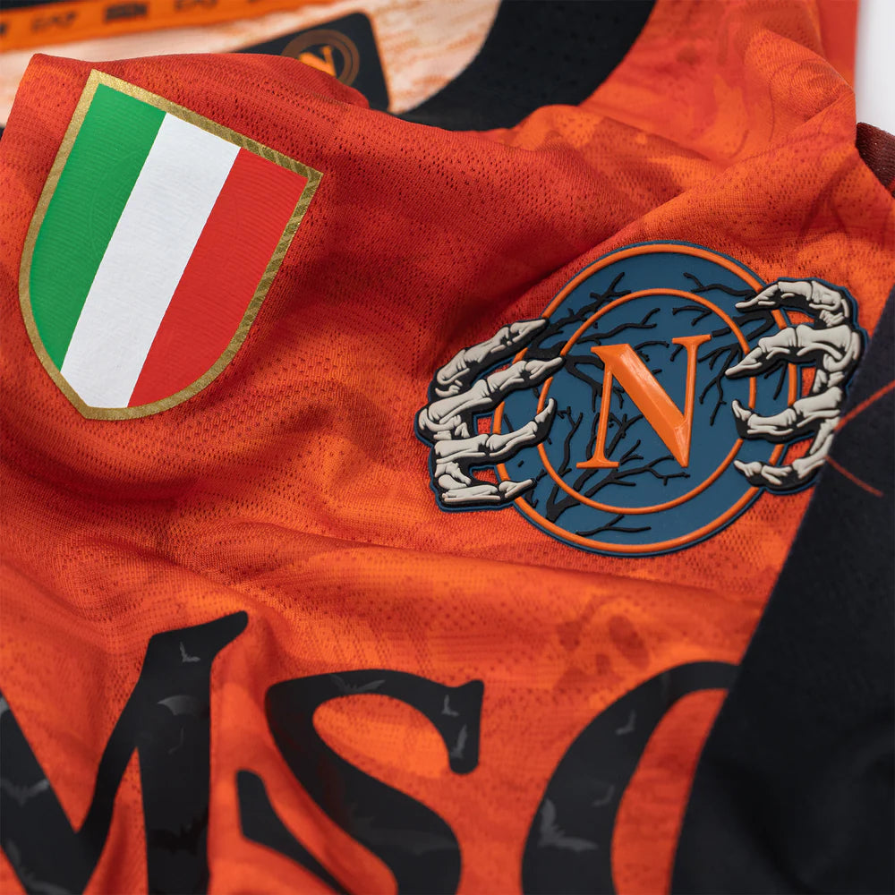 SSC Napoli 25/26 Halloween Men's Goalkeeper Soccer Jersey