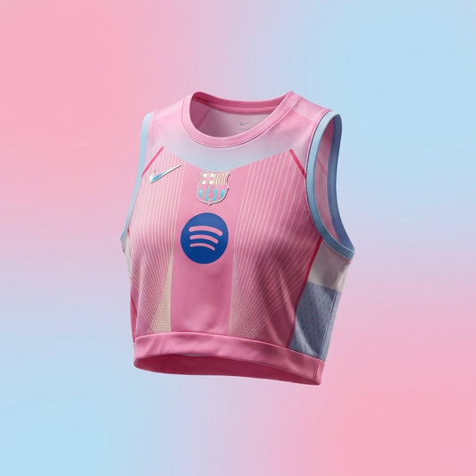 FC Barcelona 'Aurora' Women's Crop-Top