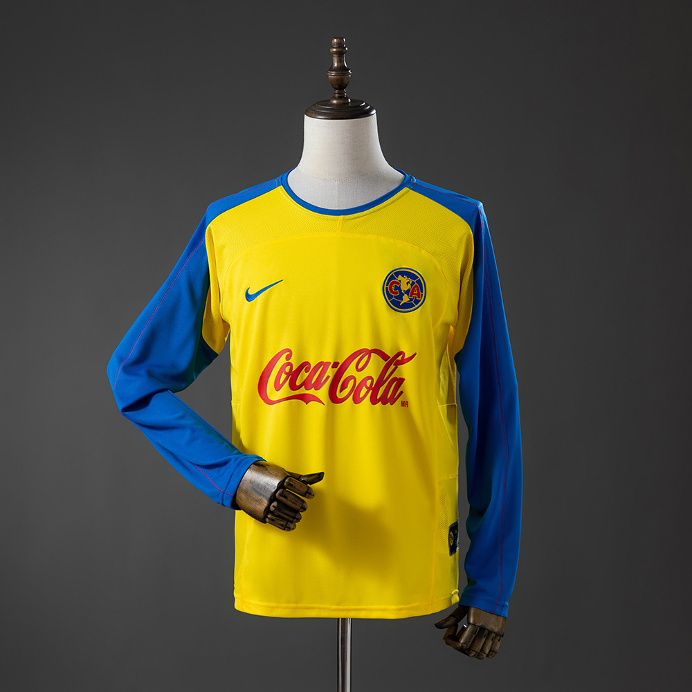 Club América 03/04 Home Long-Sleeve Retro Jersey