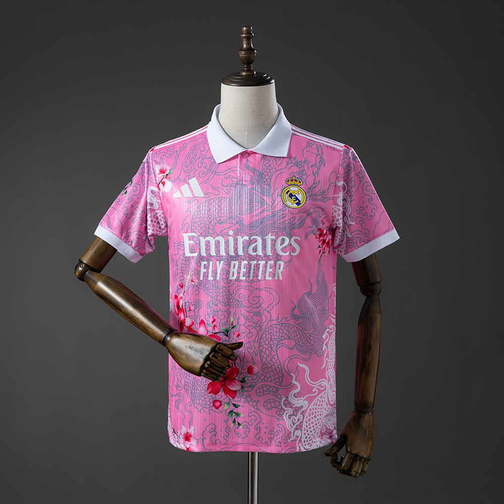 Real Madrid 26/27 Special Edition Dragon & Blossom Pink Jersey