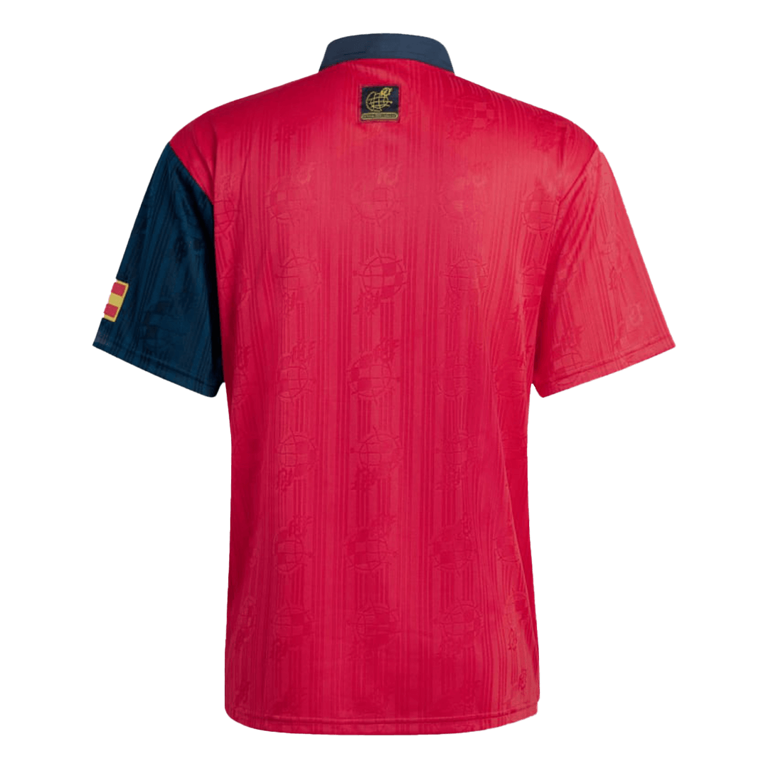 Retro Spain Home 1996 Soccer Jersey