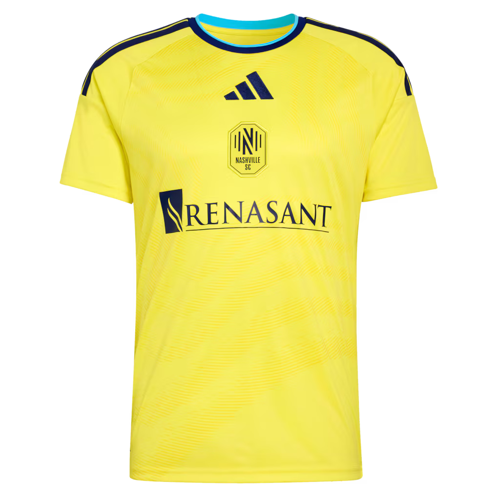 Men's Nashville SC Andy Najar Yellow 2026 The Reverb Kit Replica Jersey