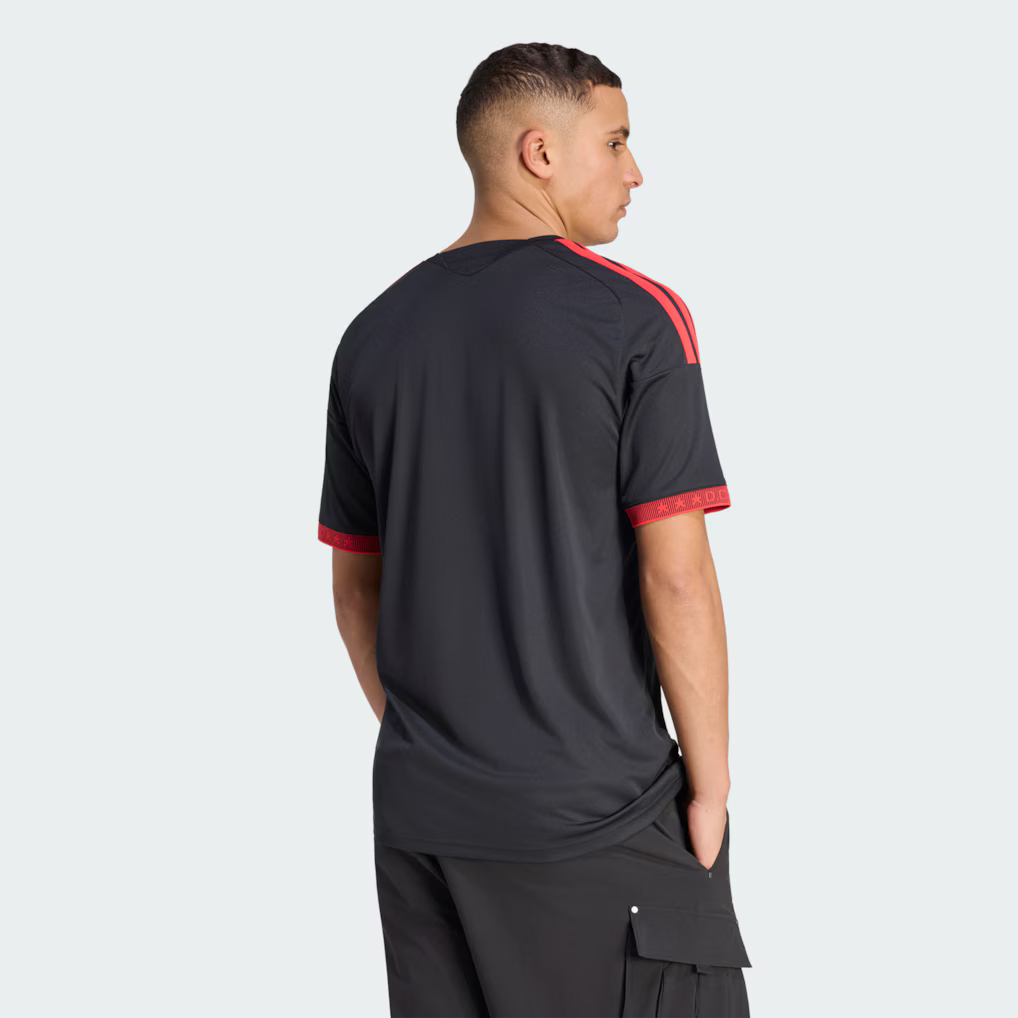 Men's D.C. United Black 2026 Black-and-Red Kit Replica Jersey