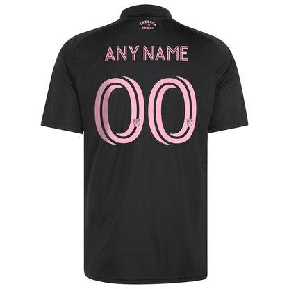 Men's Inter Miami CF Black 2026 Presagio Replica Custom Jersey