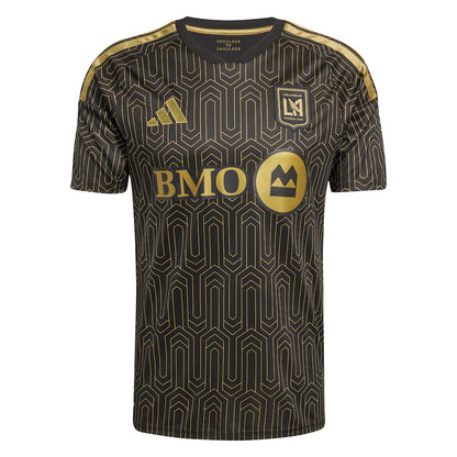 Men's LAFC Black 2026 2026 Primary Kit Replica Custom Jersey