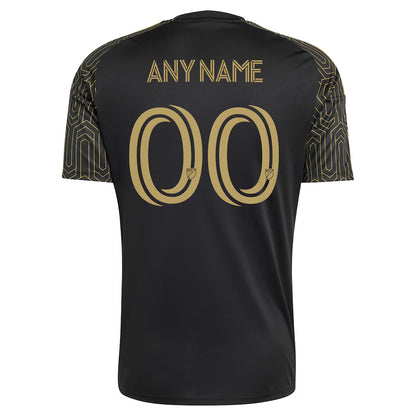 Men's LAFC Black 2026 2026 Primary Kit Replica Custom Jersey