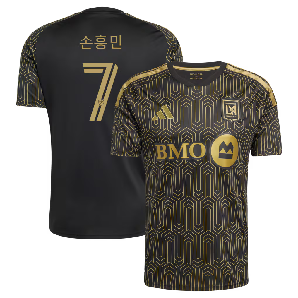 Men's LAFC Son Black 2026 Primary Kit Replica Jersey