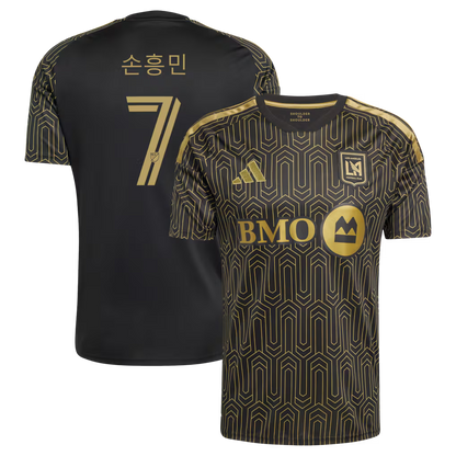 Men's LAFC Son Black 2026 Primary Kit Replica Jersey