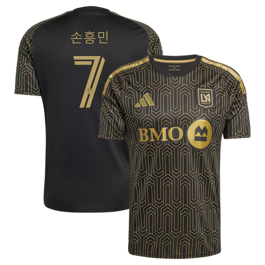 Men's LAFC Son Black 2026 Primary Kit Replica Jersey