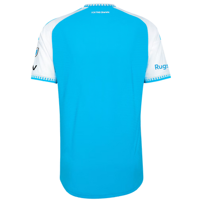 Men's Charlotte FC Blue 2026 Carolina Kit: Crowns Up On-Field Authentic Patch Jersey