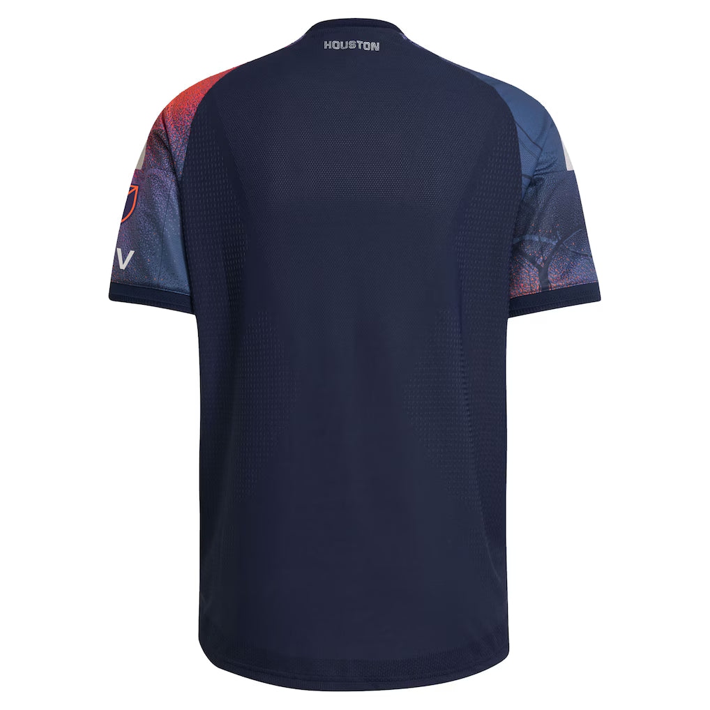 Men's Houston Dynamo FC Blue 2026 Mission Control On-Field Authentic Patch Jersey