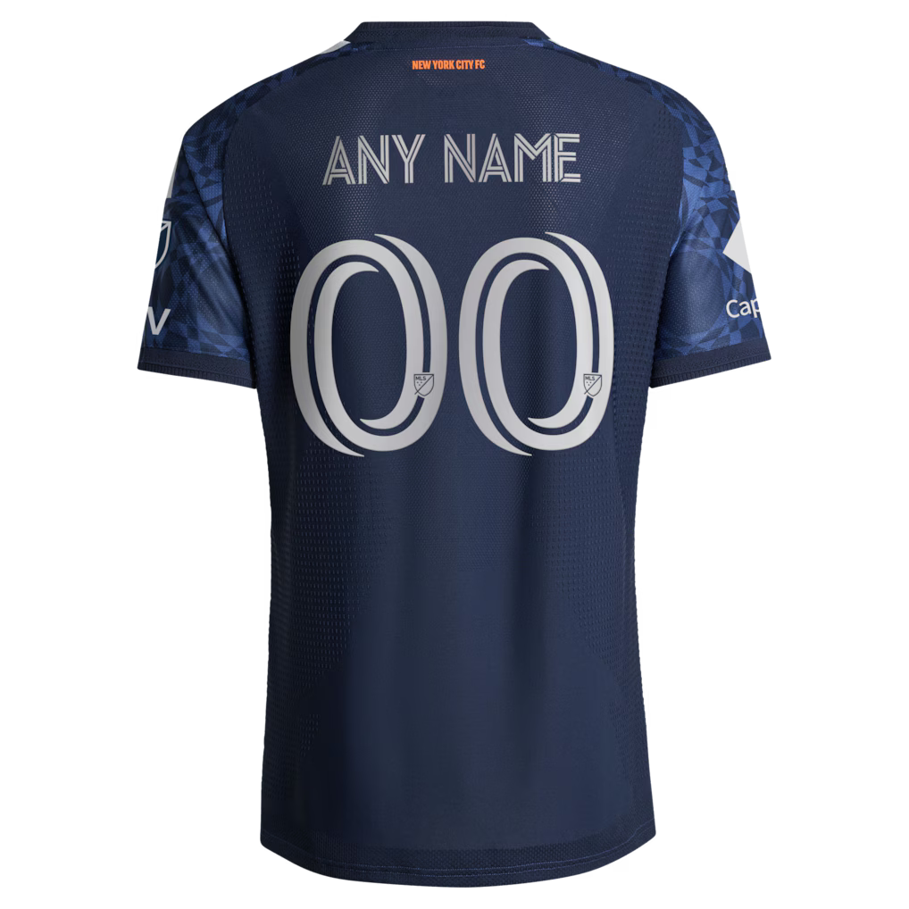 Men's New York City FC Blue 2026 The All Nations Kit On-Field Authentic Patch Custom Jersey