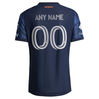 Men's New York City FC Blue 2026 The All Nations Kit On-Field Authentic Patch Custom Jersey