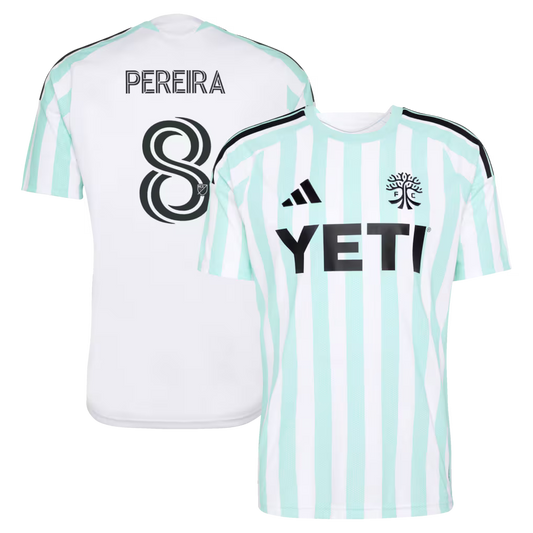 Men's Austin FC Daniel Pereira White 2026 The Rooted Kit Replica Jersey