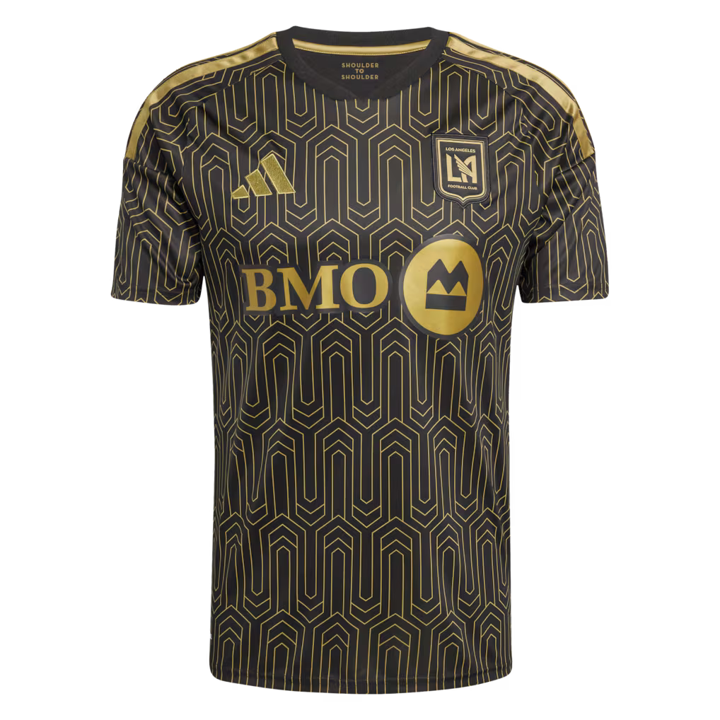 Men's LAFC David Martínez adidas Black 2026 Primary Kit Replica Jersey