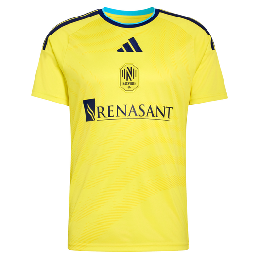 Men's Nashville SC Edvard Tagseth Yellow 2026 The Reverb Kit Replica Jersey