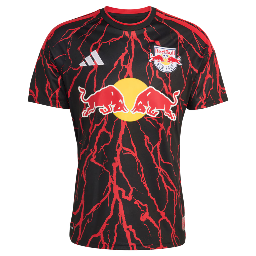 Men's New York Red Bulls Emil Forsberg Black 2026 The Rooted Kit Replica Jersey