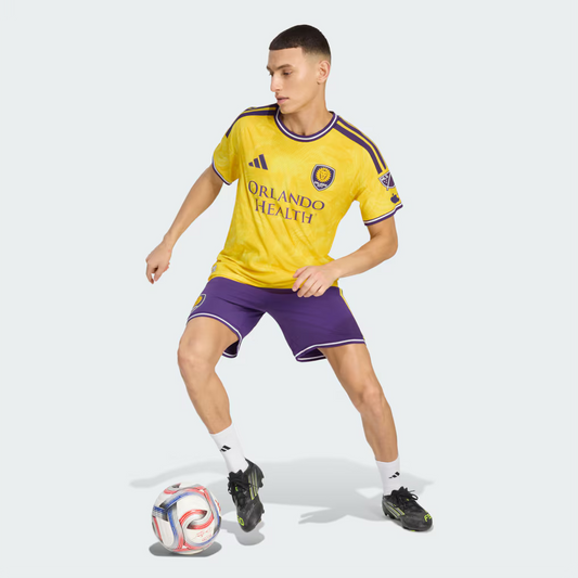 Men's Orlando City SC Gold 2026 Sunken Treasure Kit On-Field Authentic Patch Jersey