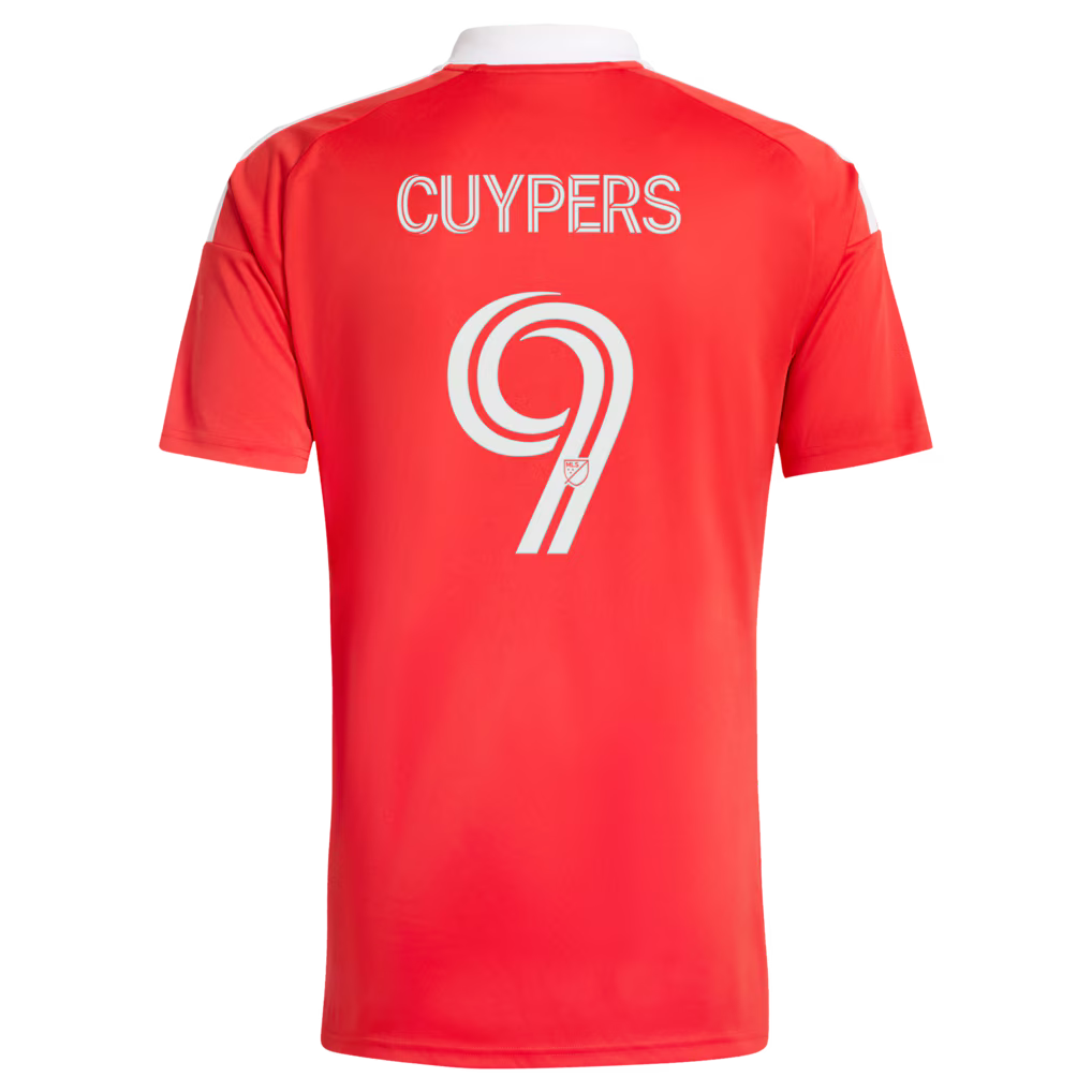 Men's Chicago Fire Hugo Cuypers Red 2026 Forever Red Replica Jersey