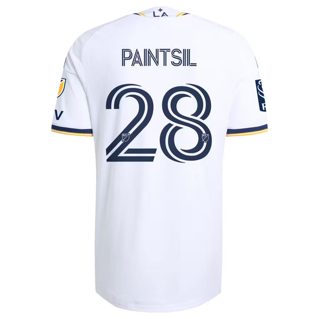 Men's LA Galaxy Joseph Paintsil White 2026 The VeloCITY Kit On-Field Authentic Patch Jersey