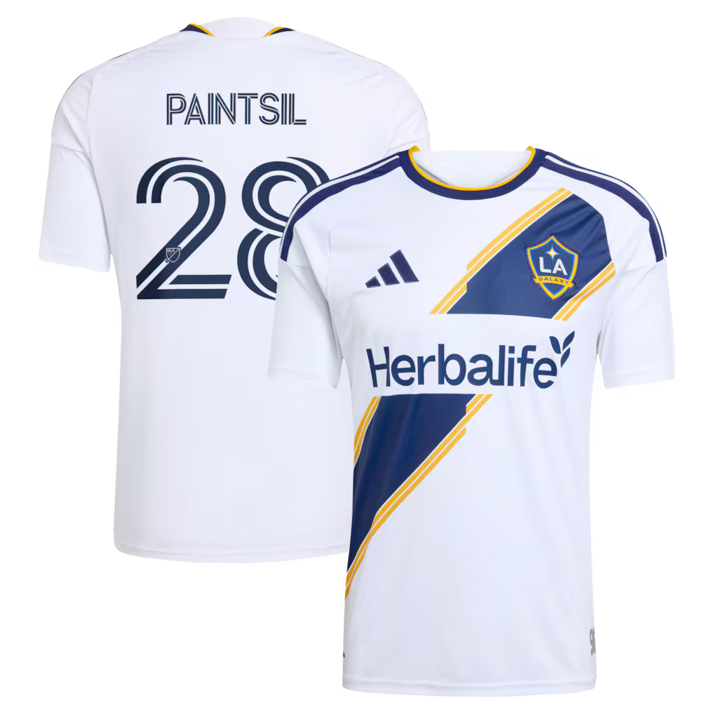Men's LA Galaxy Joseph Paintsil White 2026 The VeloCITY Kit Replica Jersey