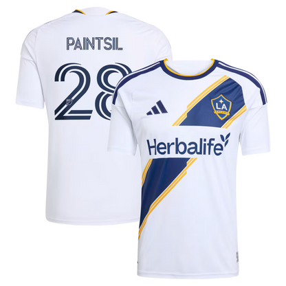 Men's LA Galaxy Joseph Paintsil White 2026 The VeloCITY Kit Replica Jersey