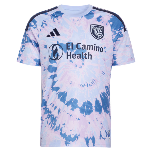 Men's San Jose Earthquakes Light Blue 2026 The Dead Kit Replica Custom Jersey