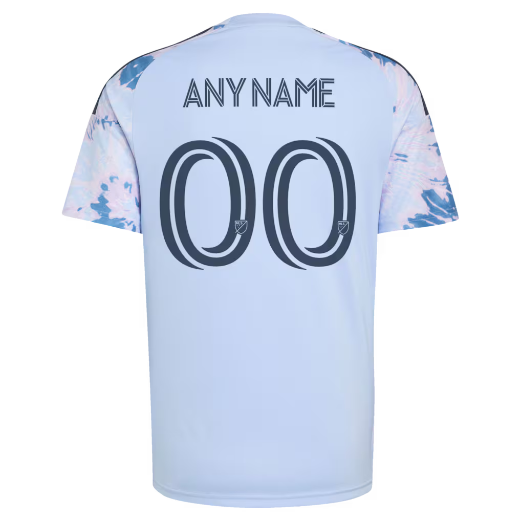 Men's San Jose Earthquakes Light Blue 2026 The Dead Kit Replica Custom Jersey