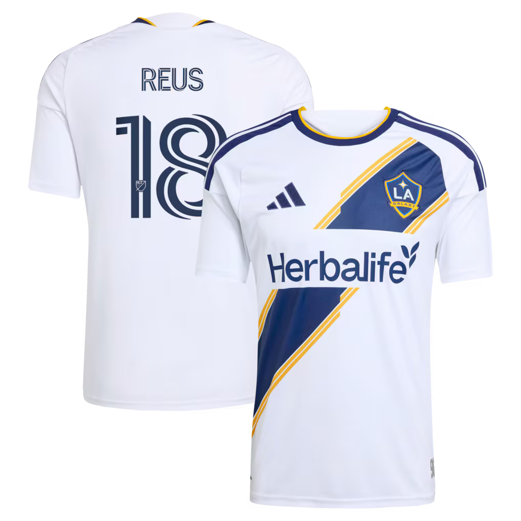 Men's LA Galaxy Marco Reus White 2026 The VeloCITY Kit Replica Jersey